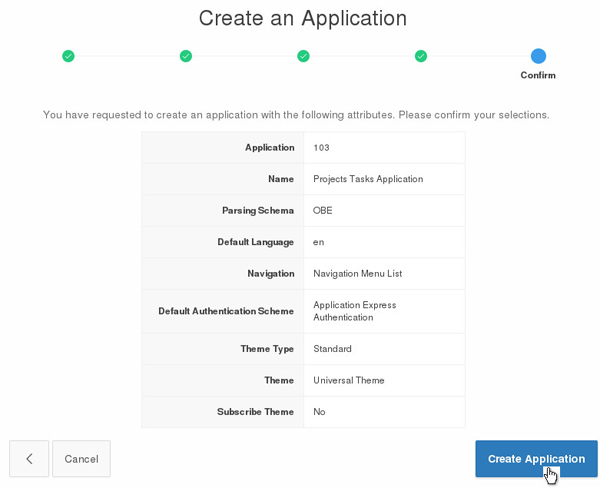 Creating And Running A Database Application Using Oracle Application ...